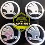 New Style Skoda Centre Caps - FREE POST Image 3