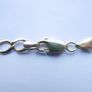 Vintage sold 9K Yellow Gold 375 Figaro Chain Bracelet length 9,2" - 6,5g Image 4