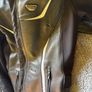 Women's Leather Motorcycle Jacket Image 6