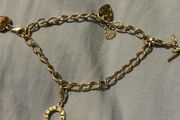 silver charm bracelet