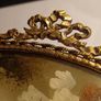 Vintage Oil on Board in a Decorative Metal Gilded Frame Image 9