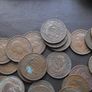 Great Britain. George VI. 50 coins @Half Penny (1937-1952) Image 2