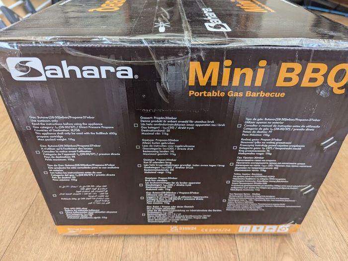 Sahara Portable mini gas bbq