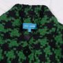 Marks & Spencer Black Green Geometric Textured Wool Blend Short Jacket Petite 10UK/38EU Image 2