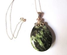 Connemara Pendant & Silver Chain