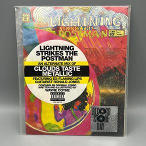 The Flaming Lips - Lightning Strikes The Postman (An Alternate Mix Of Clouds Taste Metallic) CD + Comic