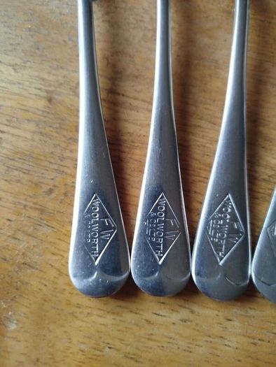 FW Woolworth Firth Staybrite Knifes And Forks