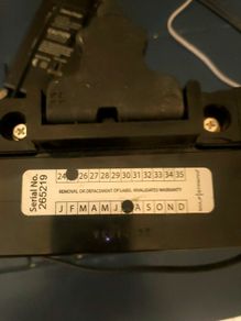 Battery for a power caddy
