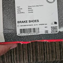 brake shoes