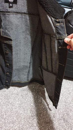 boohoo man black jacket