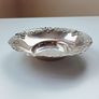 Beautiful vintage Silver Plated nuts/sweets bowl highly ornated and decorative design by  C.E.N.  silver on brass  diameter 14cm Image 3