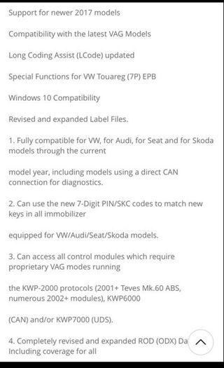 Vagcom v22. 3 obd2 scanner hex v2 vag com 21. 9 usb interface for vw audi skoda seat unlimited vins atmega162