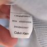 Calvin Klein Jeans cropped sweatshirt pale blue sequin logo size L EUR 40 42 UK 12 14 Image 7