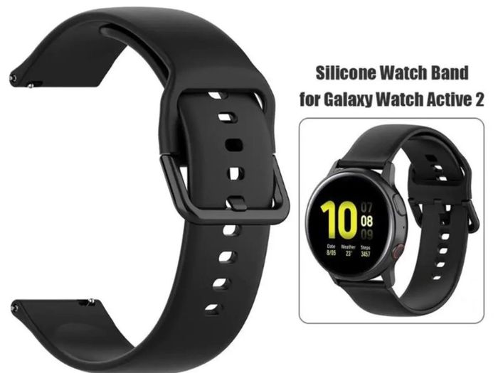 SMALL 20mm Silicone Band Strap For Samsung Galaxy Watch Active 2 Huawei GT 42mm