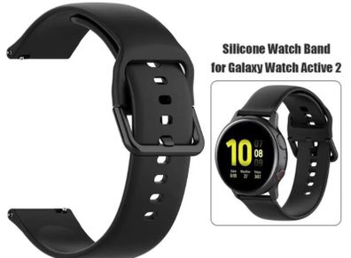 SMALL 20mm Silicone Band Strap For Samsung Galaxy Watch Active 2 Huawei GT 42mm