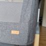Tutti Bambini CoZee Bedside Crib (Oak/Charcoal) with Travel Bag - Excellent Condition Image 5