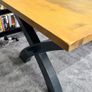 Extending Oak Dining Table Ex Display Image 3