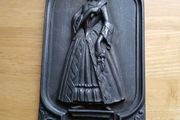 Vintage Cast Iron Relief Picture