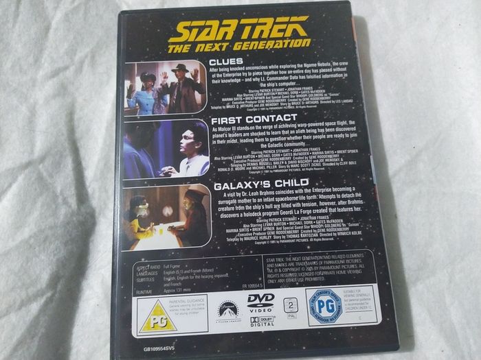 Star Trek The Next Generation Dvd