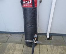 Punch bag and wall mount