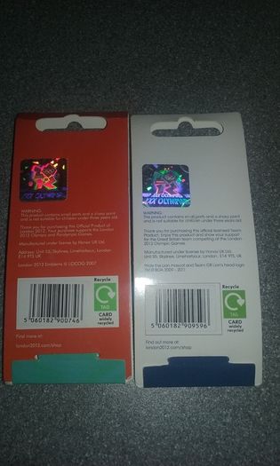 Official product of London 2012 pin
