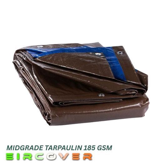 Midgrade  Tarpaulin 5m x 9m (16' - 30') 185 gsm
