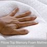 Single Casa Pillow Top Memory Foam Mattresses Image 6