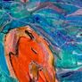 Framed Original contemporary Painting  Koi fish Fish psinting Dublin Original Gift Image 10