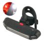 Bike Bicycle Front Rear Red White Blue Light Waterproof LED Flashlight Lamp USB Recharable Image 3