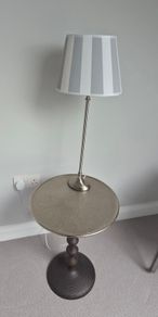 Hammered Metal Bedside Tables (set of two)