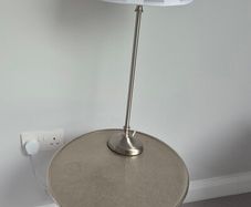 Hammered Metal Bedside Tables (set of two)
