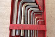 Snap On box and various Allen keys