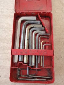 Snap On box and various Allen keys