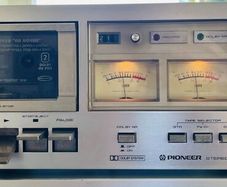 From 1978 Cassette deck Pioneer CT-F500, working good.