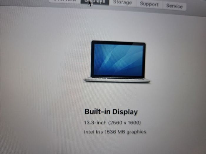macbook pro Retina 13 " mid 2014 A1502