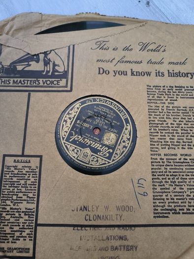VINTAGE 78 RPM COLLECTION Rare Irish Pressings and Golden Era Shellac