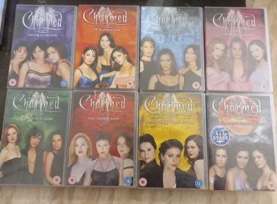 Charmed Complete Season 1-8 Dvd Collection Bundle Shannen Doherty Supernatural Witchcraft Occult Tv Show