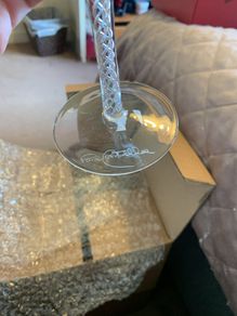 6 Paul Costello Martini Glasses