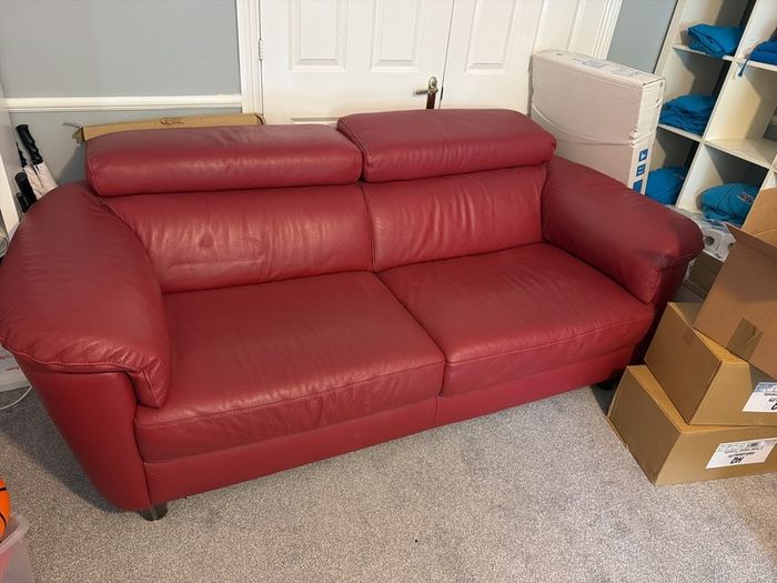 Red couch for sale
