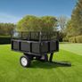Tipping Trailer for Lawn Mower 300 kg Load Image 5