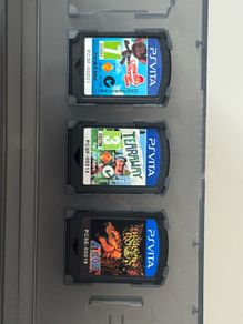 3 Vita Games and Case