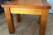 small wooden table