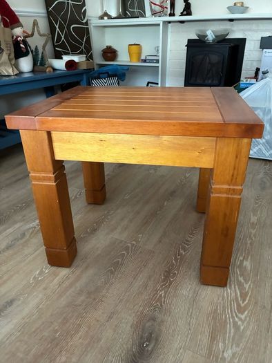 small wooden table