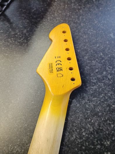 Telecaster style neck