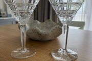 Marquis by Waterford Crystal Cocktail Martini Glasses Set of 2