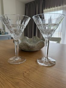 Marquis by Waterford Crystal Cocktail Martini Glasses Set of 2