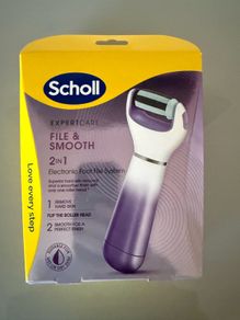 New Scholl Expert care File and smooth electronic foot file