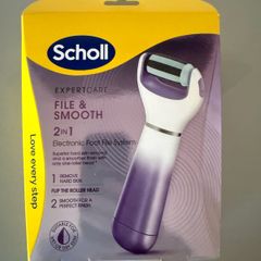 New Scholl Expert care File and smooth electronic foot file