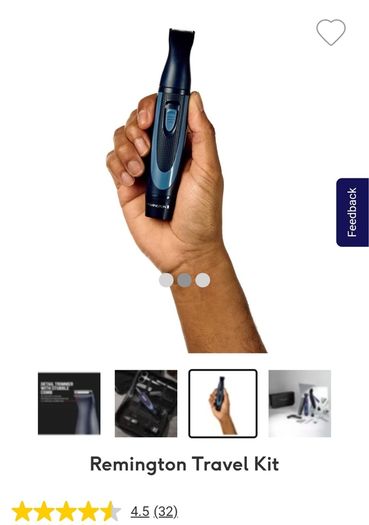 x2 Bundle - Brand New Remington Travel Kit - 13 Piece Set - RRP - 29.99 & Now Added - Wahl Power Plus Corded Hair Clipper x14 Piece Set
