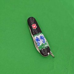 Vibtage Rare Collectable Discontinued Victorinox Mountain Bike Model without the kit 91mm Swiss Army Knife 1990s